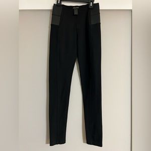 Black dress leggings